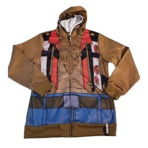 Fortnite Cosplay Hoodie Jacket Size XLarge boys youth